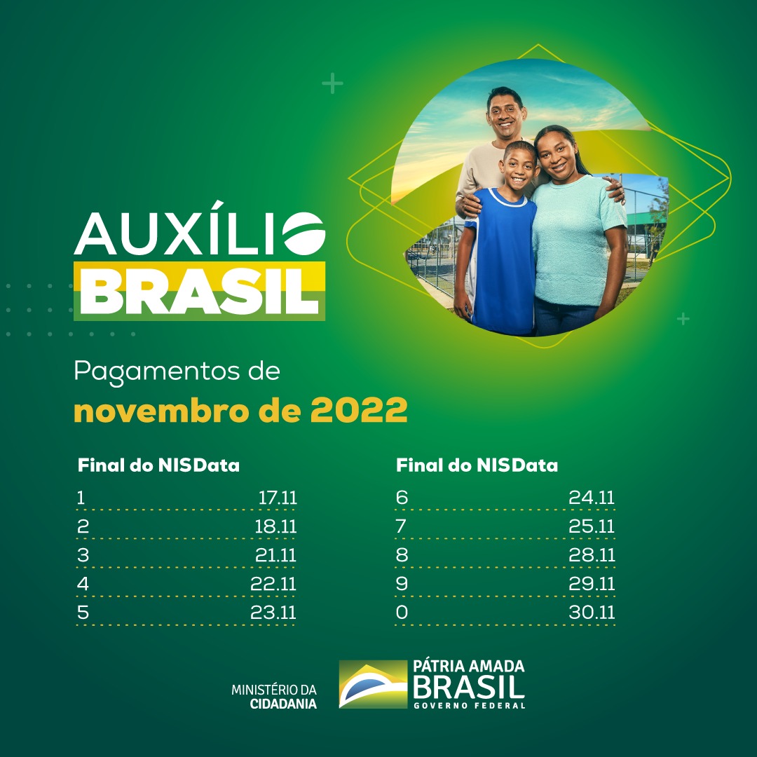 dados auxiliares brasil